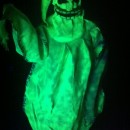 Homemade Glowing Oogie Boogie Costume