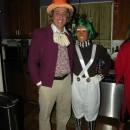 Our Oompa and Willy costumes have been the most fun not only to wear but to make so far!!  I googled some pictures of oompa loompas as well as t