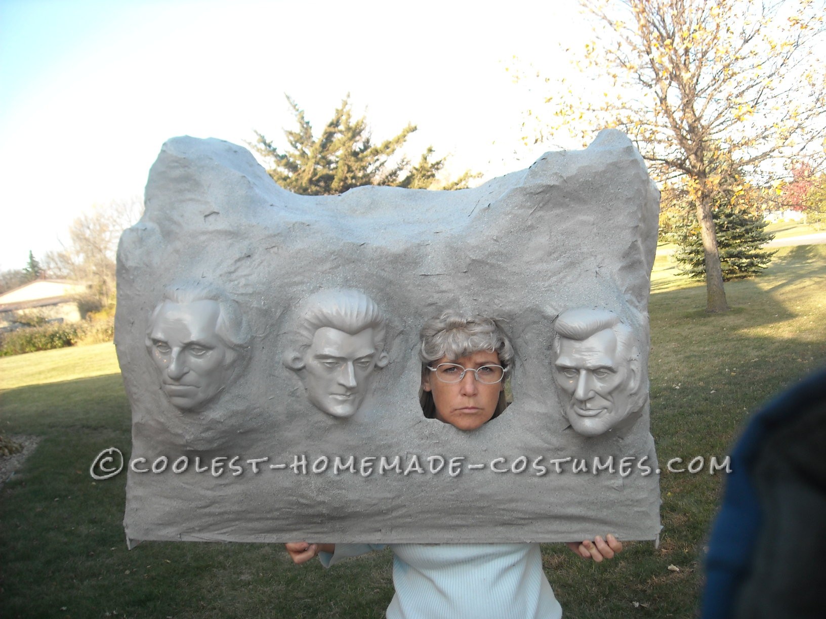 Original Homemade Mount Rushmore Costume