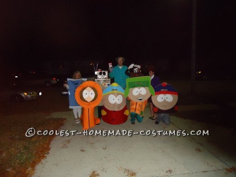 I was Towelie from South Park for Halloween 2012 this year. I went with a group of 9 to make a pretty good South Park Family. I made this costume mys