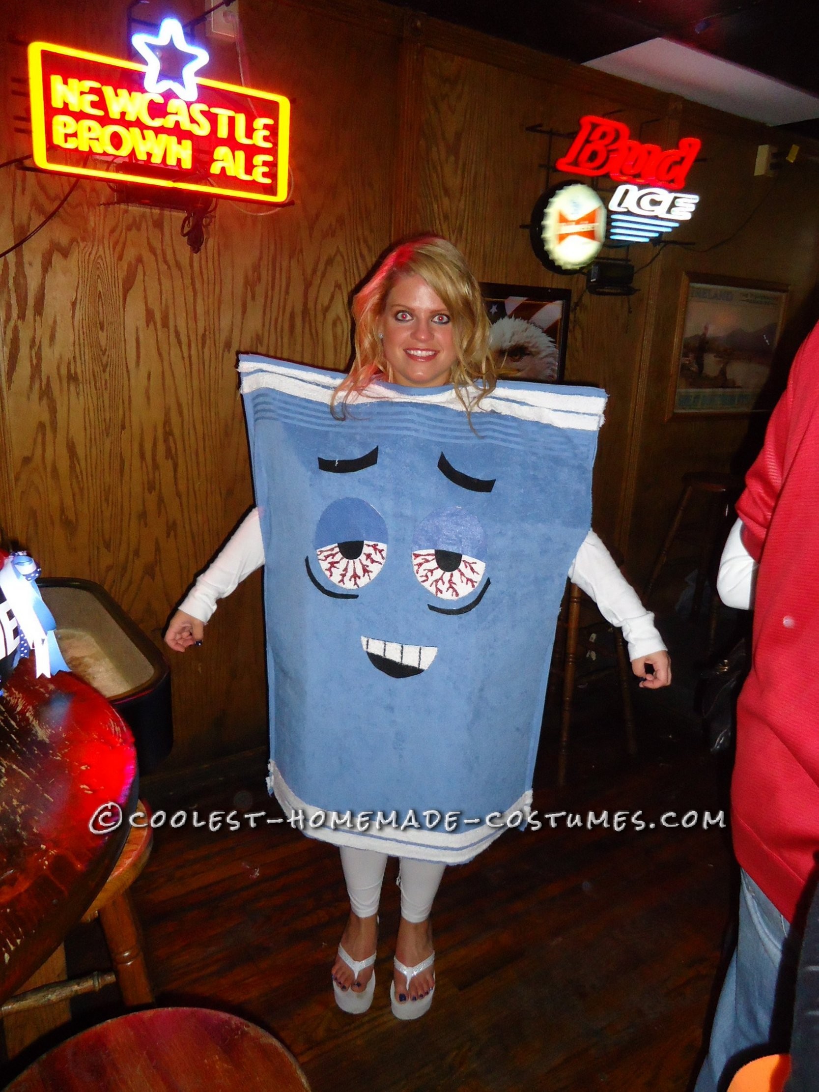 I was Towelie from South Park for Halloween 2012 this year. I went with a group of 9 to make a pretty good South Park Family. I made this costume mys