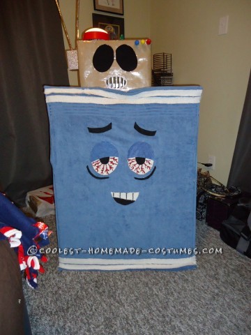 I was Towelie from South Park for Halloween 2012 this year. I went with a group of 9 to make a pretty good South Park Family. I made this costume mys