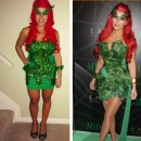 Kim Kardashian inspired me to make this costume, last year for Halloween she dressed up as poison ivy. I thought the costume was awesome so I decided