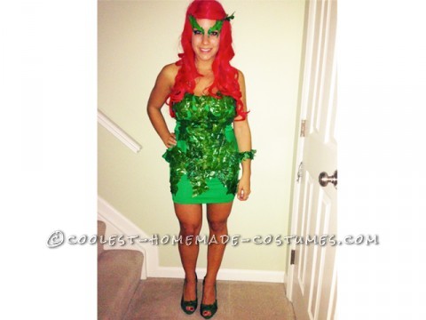 Homemade Poison Ivy Costume Inspired by Kim Kardashian's 2011 Poison Ivy