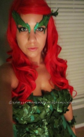 Kim Kardashian inspired me to make this costume, last year for Halloween she dressed up as poison ivy. I thought the costume was awesome so I decided