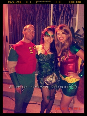 I wanted a poison ivy costume.. i was going to buy one, but they all seemed very simple and cheap. since iv made some costumes other years i decided