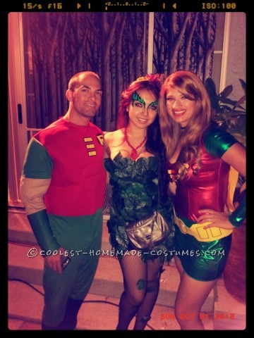 I wanted a poison ivy costume.. i was going to buy one, but they all seemed very simple and cheap. since iv made some costumes other years i decided