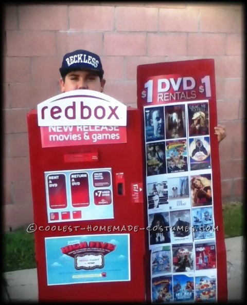 Coolest Homemade Redbox Costume