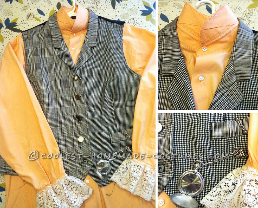 Mad Hatter Shirt, Vest and Pocket Watch