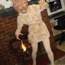 I made this Silent Hill nurse costume a couple years ago entirely by hand! Every aspect, aside from perhaps the shoes and tights, was made by yours t