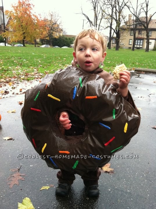 I asked my two and a half year old son what he wanted to be for Halloween last year and his response was simply, "I want donuts". This has been a c