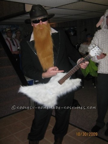 I had been on a long streak of rock n roll inspired costumes.  ZZ Top has such an iconic look and they’re practically wearing costumes in