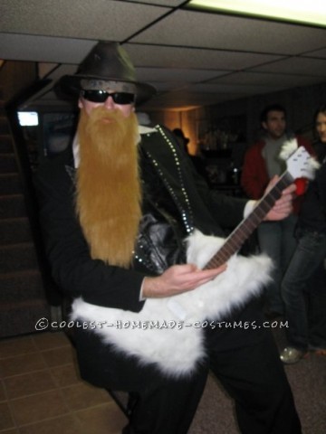 I had been on a long streak of rock n roll inspired costumes.  ZZ Top has such an iconic look and they’re practically wearing costumes in