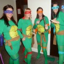 Coolest Teenage Mutant Ninja Turtles Girl Group Costume