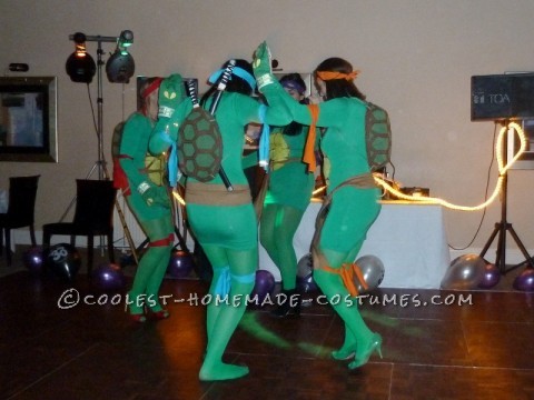 Coolest Teenage Mutant Ninja Turtles Girl Group Costume
