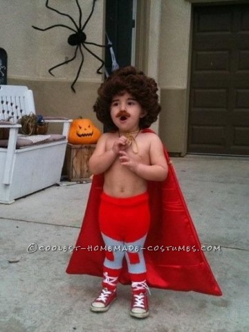 The Best Homemade Nacho Libre Costume For A Toddler