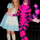 For a whole year I had planned to create my own Cheshire Cat costume for Halloween 2012. After two days of creation, my vision CAME TO LIFE, and turn