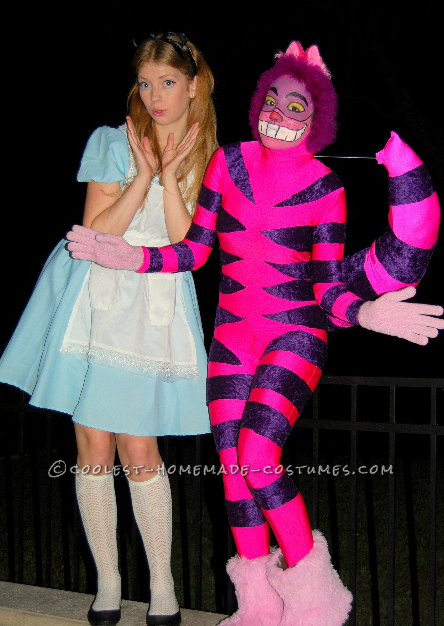 For a whole year I had planned to create my own Cheshire Cat costume for Halloween 2012. After two days of creation, my vision CAME TO LIFE, and turn