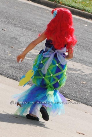 Coolest Homemade Girl's Halloween Costume: Ariel