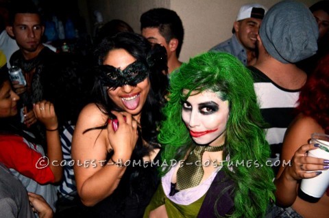 why so serious? Miss Joker !Well as usal I like to be a guys costume but make it my girl version so I decided to be the Joker, besides the Joker is