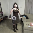 I wanted to be Xena for Halloween because I had rediscovered the show on Netflix.  I sat and watched every episode for weeks.  I thought it