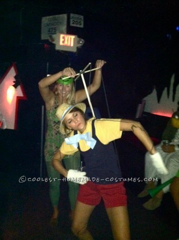 Coolest Homemade Pinocchio Costume for a Female