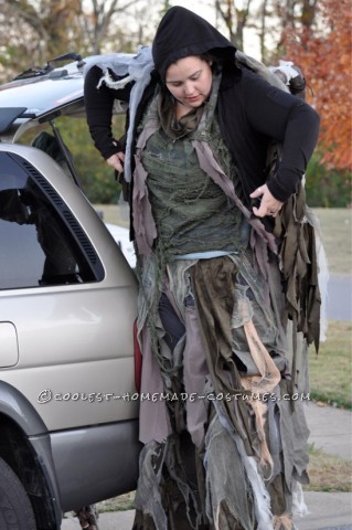 Terrifying Four-Legged Stilt Spirit Costume