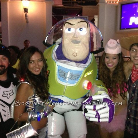 7.5 ft Tall Buzz Lightyear Halloween Costume