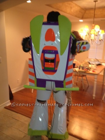 7.5 ft Tall Buzz Lightyear Halloween Costume