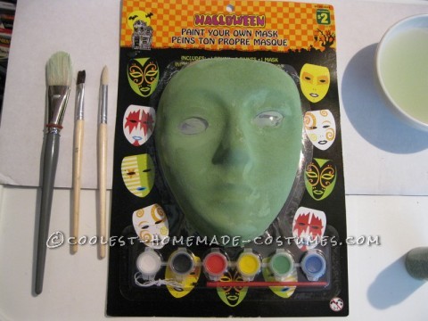 Coolest 70's Fembot Villain Mask and Costume