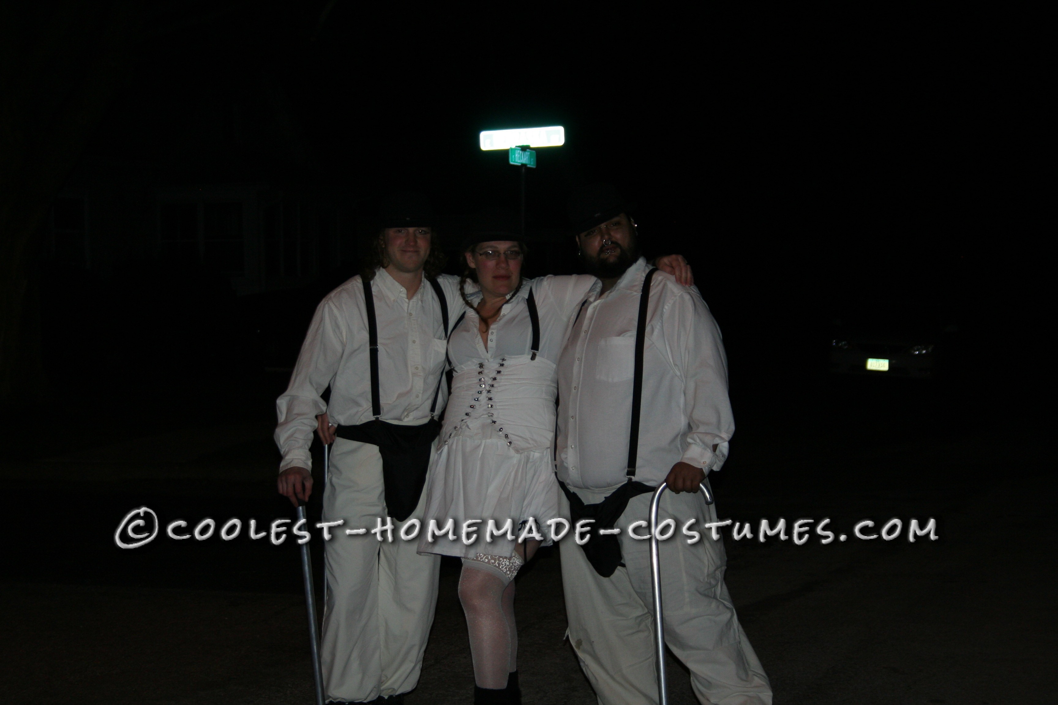 A Clockwork Orange Group Halloween Costume