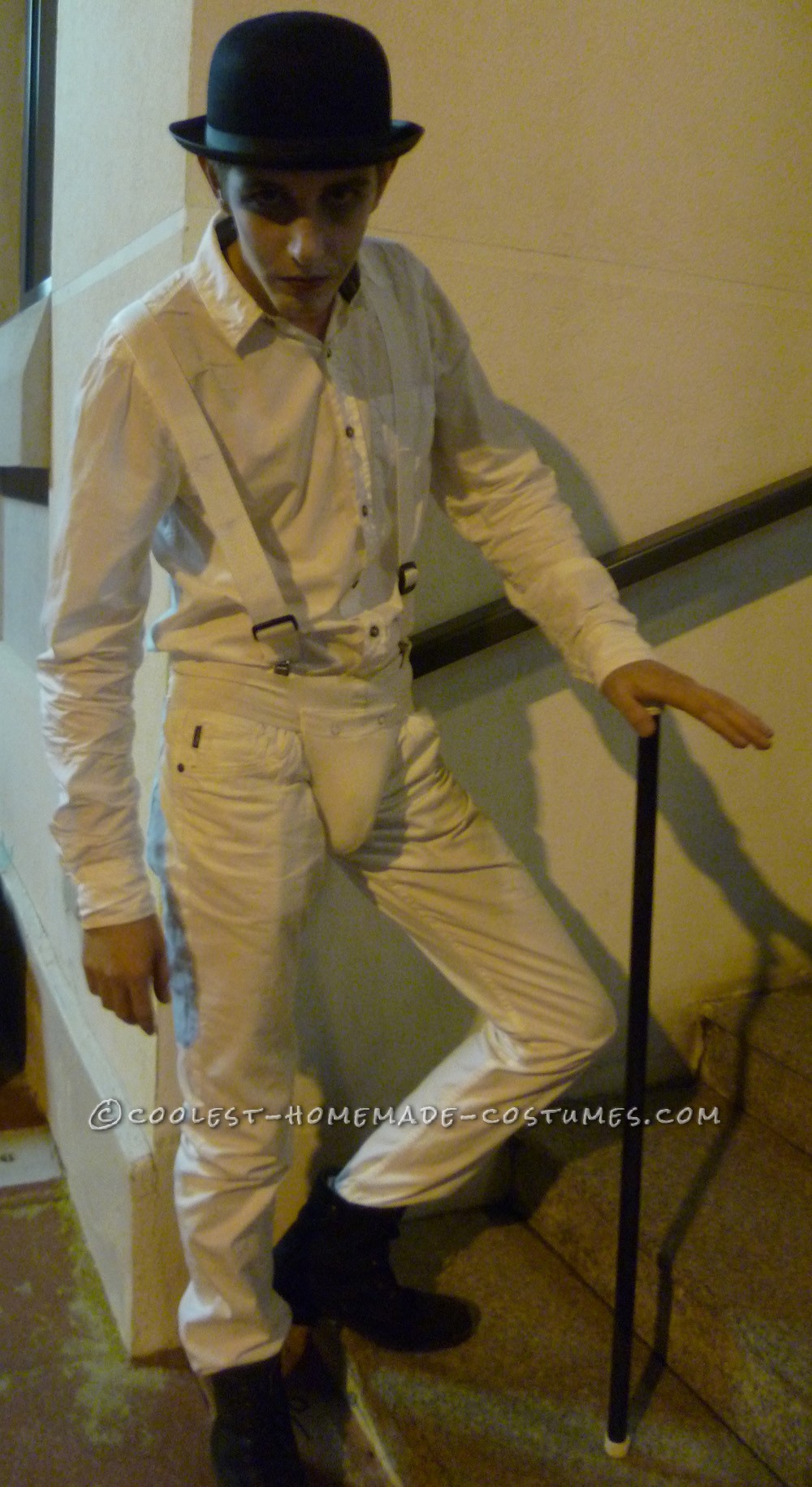 Homemade Droog Costume from A Clockwork Orange