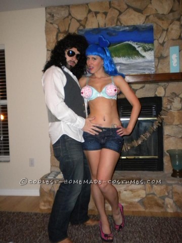 A Pre-Divorced Katy Perry and Russell Brand Couple Costume