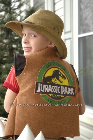 Amazing Dinosaur Trainer Illusion Costume for a Boy