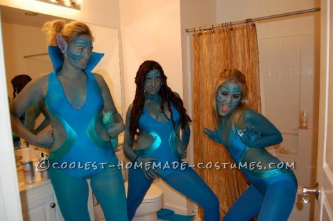 Coolest Girl Group Costume: Amazing Avatars