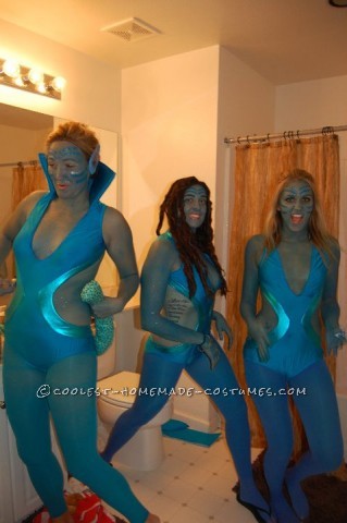 Coolest Girl Group Costume: Amazing Avatars