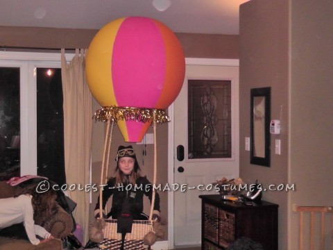 Amelia Earhart in a Hot Air Balloon Costume