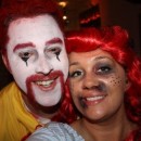 Angry Ronald McDonald and Wendy Couple Costume: This year I thought it would be fun to create a back story for two of the most well know fast food characters. Ronald and Wendy are in a relationship