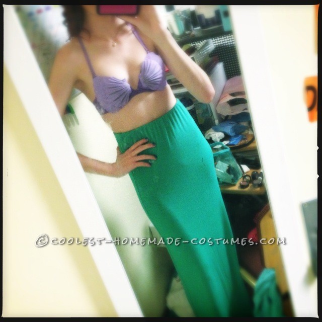 Homemade Ariel - Little Mermaid Costume