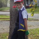 Our youngest son wanted to be Ash Ketchum from Pokemon for Halloween. I spent several days scouring costume ideas on the internet (even store bought