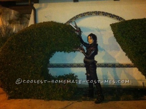 Awesome Handmade Edward Scissorhands Costume