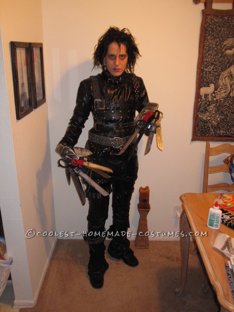 Awesome Handmade Edward Scissorhands Costume