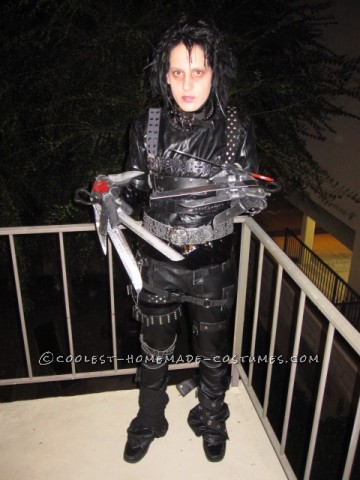 Awesome Handmade Edward Scissorhands Costume