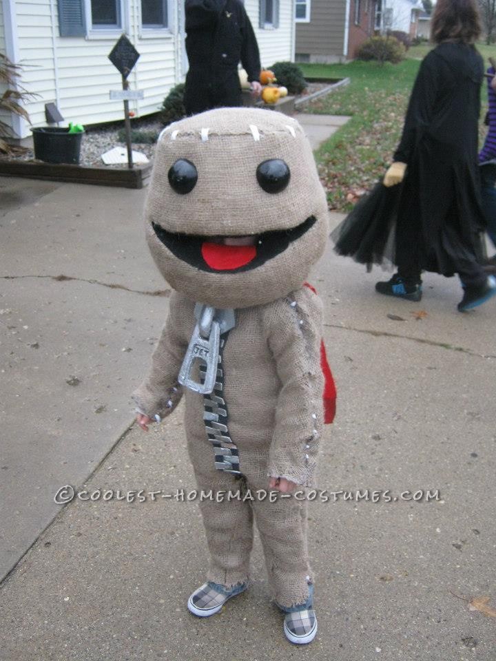 Awesome Little Big Planet's Sackboy Halloween Costume