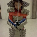 Cool Home Made Samurai Armor from Egg Crates