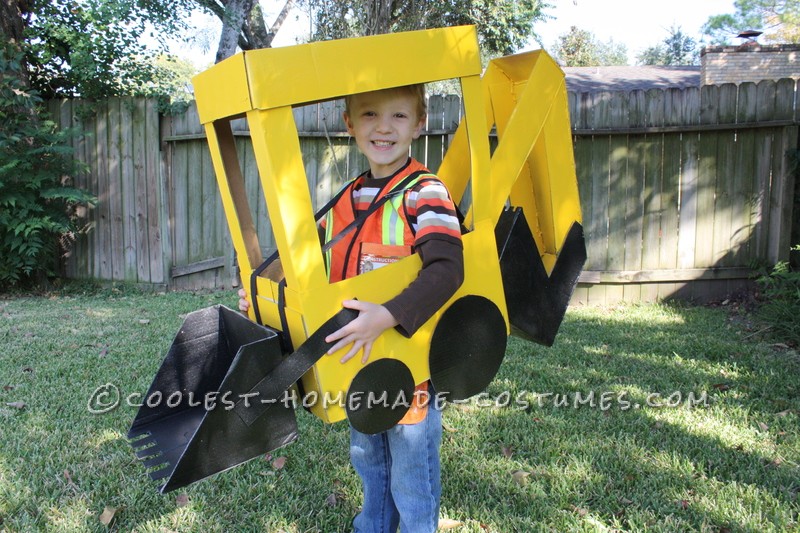 Awesome Backhoe Loader Preschool Halloween Costume