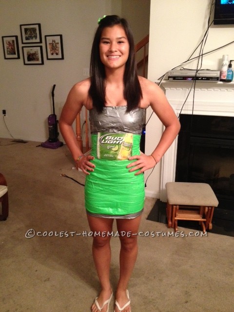 Best Beer Bottle Costume for College Girls