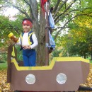 How to Turn a Child's Wagon Into a Pirate Ship for Halloween: How to turn a child's wagon into a Pirate Ship for Halloween. We took our radio flyer wagon and decided to use it as the inside of the vessel. It took