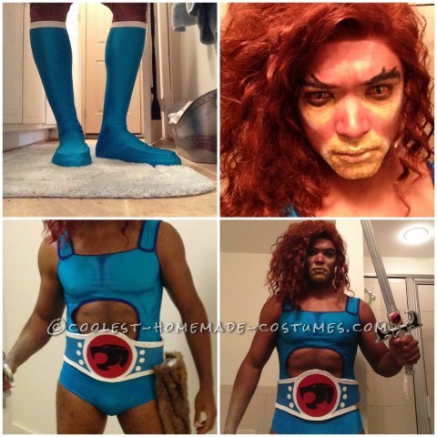 THE BEST LION-O LORD OF THE THUNDERCATS COSTUME  I am a child of 1980’s cartoons. Back when G.I. JOE gave you the inspiring &ld