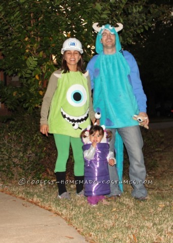 Coolest Little Boo and Monsters Inc. Character Costumes